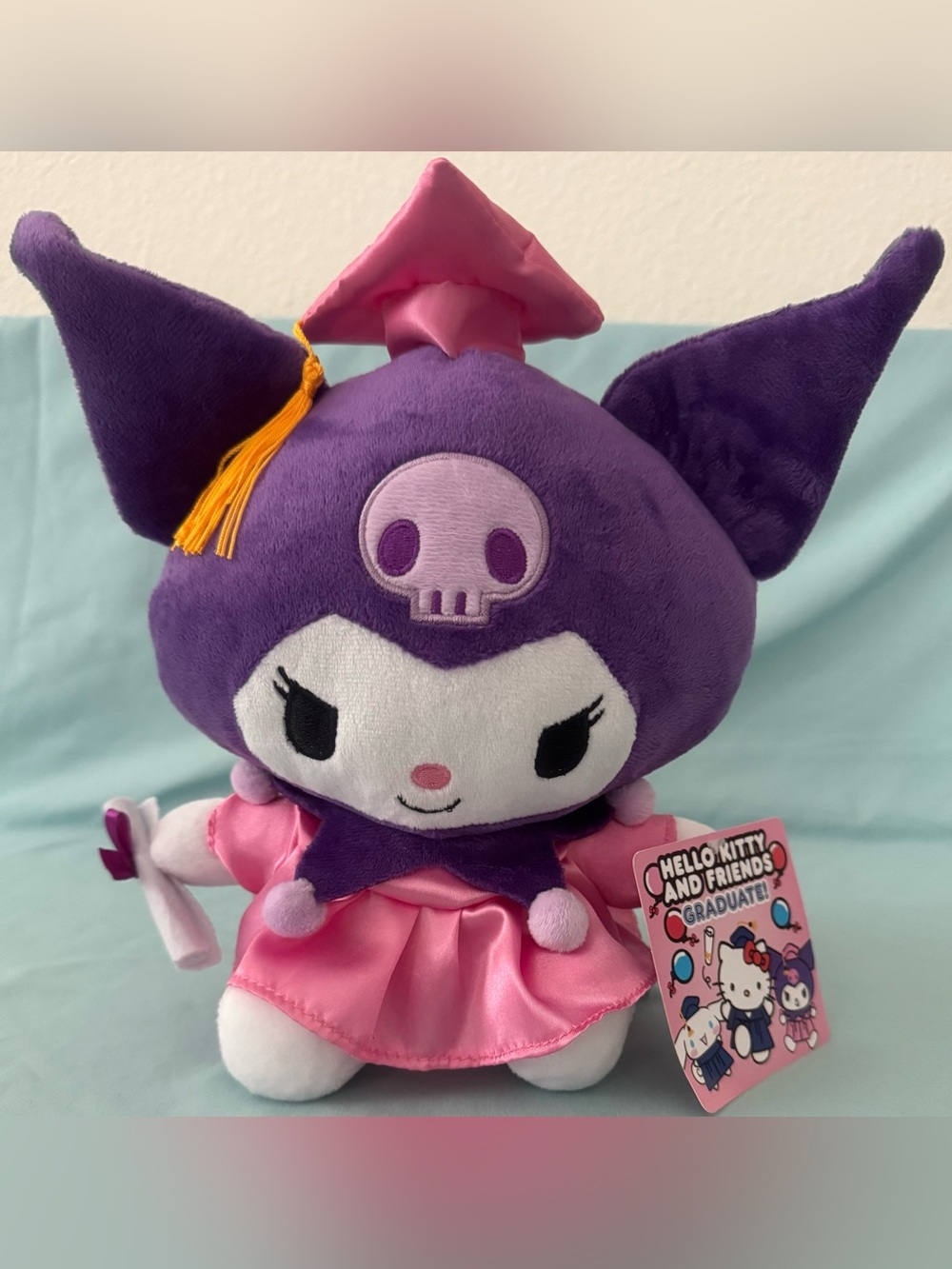 Sanrio Kuromi Graduation
Plush, 9.5”